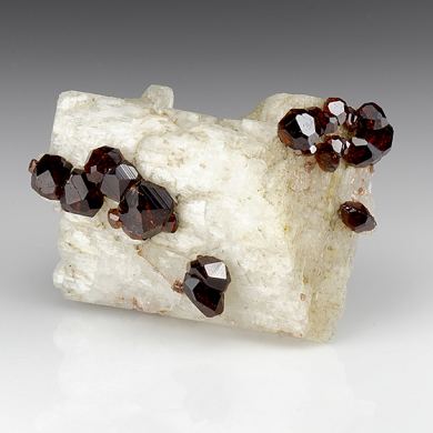 Spessartine with Microcline