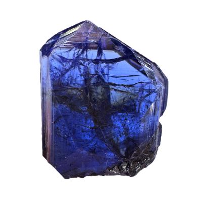 Zoisite var. tanzanite, graphite