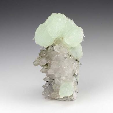 Prehnite with Quartz, Epidote