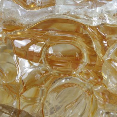 Opale / (variété - « Opal-AN ») / (variété - « Opale Hyalite ») / (« Opale vaisseau sanguin ») / Localité - San Luis Potosi, Mexique