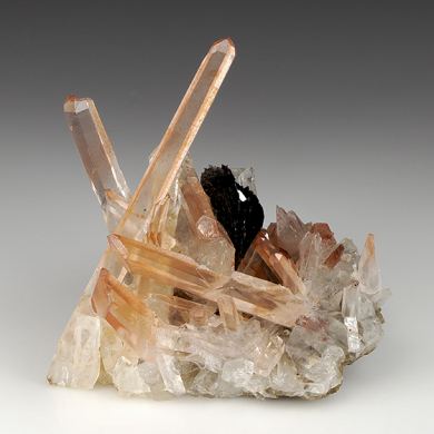 Quartz with Hematite