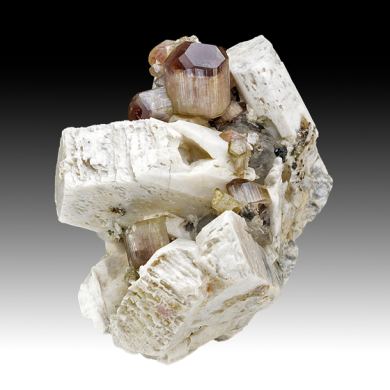 Elbaite with Orthoclase