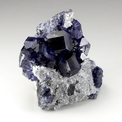 Fluorite with Quartz