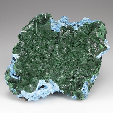 Malachite with Chrysocolla