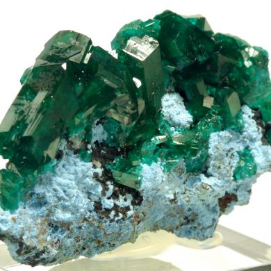 Dioptase, chrysocolla