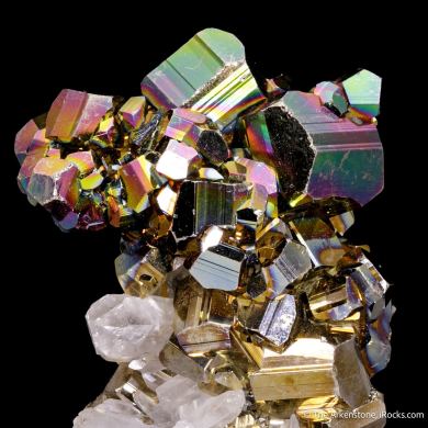Pyrite with Quartz 