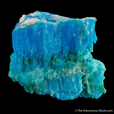 Krohnkite with Natrochalcite
