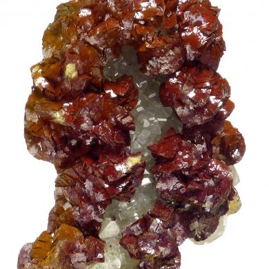 Siderite, quartz