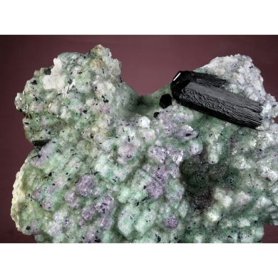 Fluorite, Tourmaline
