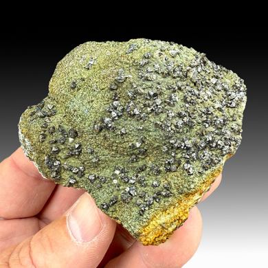 Sphalerite with Pyrite, Barite