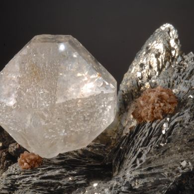 Fluorite, Helvite and Lollingite
