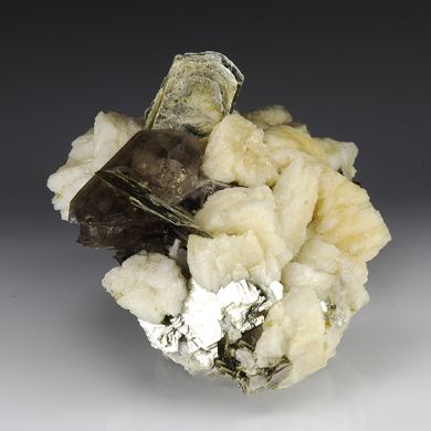 Muscovite with Albite, Quartz