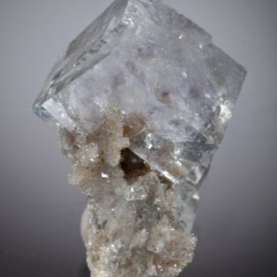 Fluorite on Quartz and Muscovite