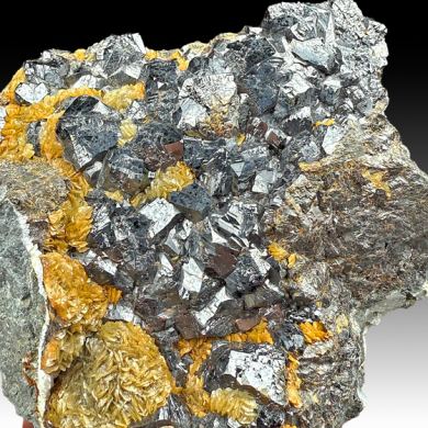Sphalerite with Siderite