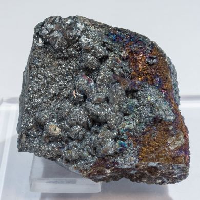 Tennantite-(Fe) coating Chalcocite