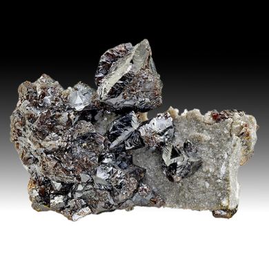 Sphalerite with Dolomite, Calcite