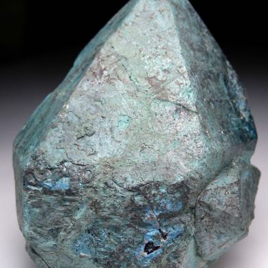 Shattuckite after Quartz
