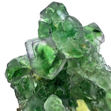 Fluorite, muscovite