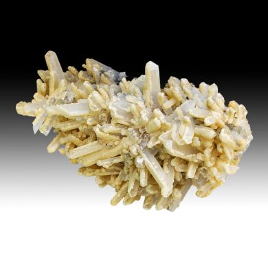 Calcite on Quartz