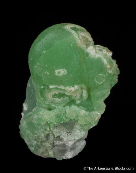 minfind.com - Smithsonite on Fluorite from Sounion Mine, Lavrion, Attiki  Prefecture, Greece